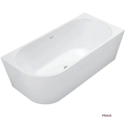 Rea BELLANTO SYDNEY voľne stojaca akrylátová vaňa / prístenná 150 x 75 cm W0251