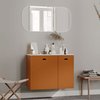 Defra Mo-re L50x100 -  Zrkadlo do kúpeľne 50 x 100 cm (291-L-05004)