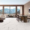 Prime Galaxy Statuario – rektifikovaná Carving gresová dlažba matná 60×60 cm PD-CE-GA-0011