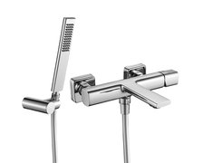 Laveo TORES nástenná vaňová batéria + sprchová súprava BVT_011D