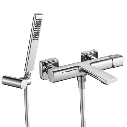 Laveo TORES nástenná vaňová batéria + sprchová súprava BVT_011D