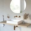 Roca TERRA FINECERAMIC® okrúhle umývadlo na dosku 39 x 39 cm A32787N080