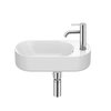 Roca MERIDIAN Compacto FINECERAMIC® nástenné umývadlo 50 x 27,5 cm  A327740000
