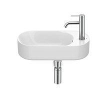Roca MERIDIAN Compacto FINECERAMIC® nástenné umývadlo 50 x 27,5 cm  A327740000