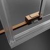 Radaway IDEA 6 BRUSHED COPPER DWJ sprchové dvere 115 x 205 cm, sklo číre 387022-93-01L