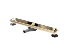 REA PURE NEO PRO gold nerezový sprchový žľab 90 cm G5602