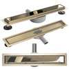REA PURE NEO PRO gold nerezový sprchový žľab 90 cm G5602