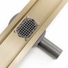 REA PURE NEO PRO gold nerezový sprchový žľab 90 cm G5602