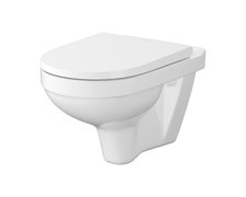 Cersanit ZIP B471 WC závesná misa RimFree 52,5 x 36 cm so sedátkom S701-565