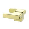 New Trendy EVENTA GOLD SHINE obdĺžnikový sprchový kút 80 x 90 x 200 cm EXK-4750