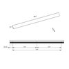Elita Moody kúpeľňová komoda 50 cm 1 zásuvka, orech lincoln RE080503037060