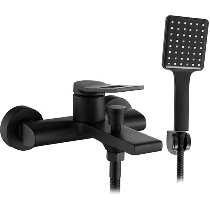 Rea SOUL BLACK nástenná vaňová batéria B9997