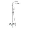 Novaservis FERRO NOSTRIS Sprchový set + batéria s horným vývodom, chróm NP99-BNS7U