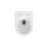 Besco ASPEN ERGO WHITE WC misa závesná Rimless 49,5 x 36 x 39 cm so sedátkom #ZASE-B-DAB