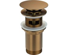 Deante uzáver výpuste KLIK-KLAK 5/4 univerzálny, brúsená hnedá NHC_CC0U