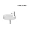 Roca MERIDIAN Compacto FINECERAMIC® nástenné umývadlo 50 x 27,5 cm  A327740S00