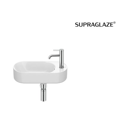 Roca MERIDIAN Compacto FINECERAMIC® nástenné umývadlo 50 x 27,5 cm  A327740S00