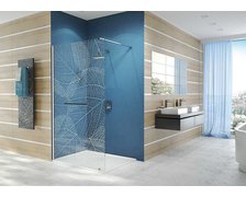 Sanplast Sprchová zástena P/FREEII List 120x200 cm P/FREEII-120-S cm/sbW19