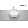 Roca INSPIRA Soft FINECERAMIC® umývadlo na dosku 37 x 37 cm, biele SUPRAGLAZE® A327502S00