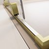 Radaway FURO BRUSHED GOLD DWJ sprchové dvere 140 x 200 cm 10107722-99-01R+10110680-01-01