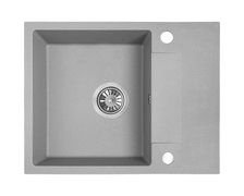 Kuchinox RAB granitový drez 56 x 44 cm, sivý SBF_513Y