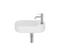 Roca MERIDIAN Compacto FINECERAMIC® nástenné umývadlo 50 x 27,5 cm A327740620