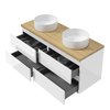 Defra COMO D120 - Kúpeľňová skrinka pod umývadlo 120 x 45,1 cm (123-D-06055x2)