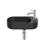 Roca MERIDIAN Compacto FINECERAMIC® nástenné umývadlo 50 x 27,5 cm A327740080