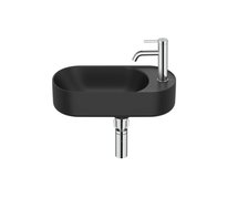 Roca MERIDIAN Compacto FINECERAMIC® nástenné umývadlo 50 x 27,5 cm A327740080