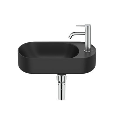 Roca MERIDIAN Compacto FINECERAMIC® nástenné umývadlo 50 x 27,5 cm A327740080