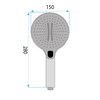 Rea BRUSH TYTAN JS-033 sprchová ružica REA-03909