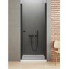 New Trendy NEW SOLEO BLACK sprchové dvere 100 x 195 cm, číre sklo, jednokridlové D-0212A