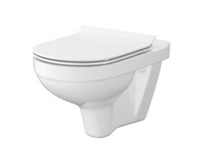 Cersanit ZIP B472 WC závesná misa RimFree 52,5 x 36 cm so sedátkom S701-567