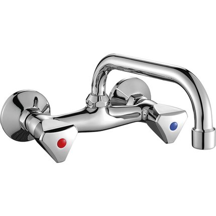 Kuchinox NORM umývadlová batéria nástenná s pohyblivou výlevkou, chróm BQN_050D