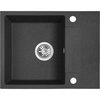 Kuchinox RAB granitový drez 56 x 44 cm, čierny SBF_713Y