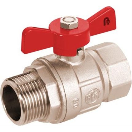 Ventil guľový 1" motýľ MM  700-220-25