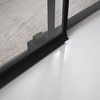 Radaway IDEA BLACK KDS FACTORY obdĺžnikový sprchový kút 150 x 120 x 205 cm 10115150-54-01L+10117120-01-01+Factory