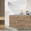 Elita GLAM skrinka pod umývadlo, bez dosky 1S + 1S 70 cm 168380