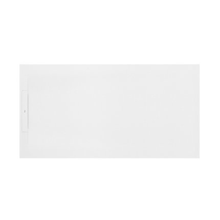 Roca PYROS STONEX obdĺžniková kompozitná sprchová vanička 160 x 90 cm, biela AP90164038403100