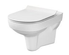 Cersanit CITY NEW WC misa závesná CleanOn 53 x 37 cm so sedátkom K701-143