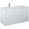 Elita SPLIT skrinka pod umývadlo 120 cm 3S, biela lesklá 169095