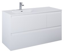 Elita SPLIT skrinka pod umývadlo 120 cm 3S, biela lesklá 169095