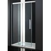 Aquatek NOBEL B2 sprchové dvere 150 x 200 cm, sklo číre