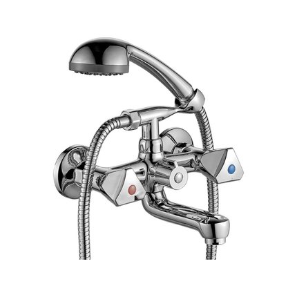 Kuchinox NORM vaňová vodovodná batéria so sprchovým setom, chróm BQN_011D