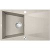 Laveo GRENADA granitový drez 78 x 48 cm, bež SBG_411T