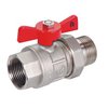 Ventil guľový 1/2" motýľ MF so šrobením  700-221-15