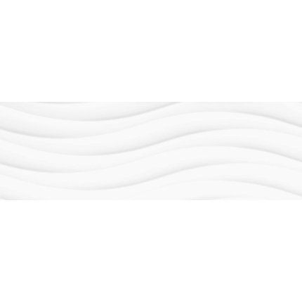 Ceramika Color Java Onda white obklad lesklý rektifikovaný 25 x 75 cm