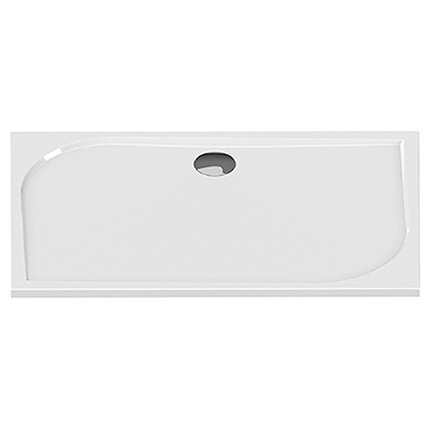NEW TRENDY SAVOS obdĺžniková sprchová vanička z liateho mramoru 90 x 120 x 3 cm B-0358