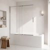 Rea DARIO CHROM vaňová zástena 80 x 140 cm, sklo číre REA-W7880
