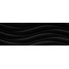 Ceramika Color Java Onda black obklad lesklý rektifikovaný 25 x 75 cm